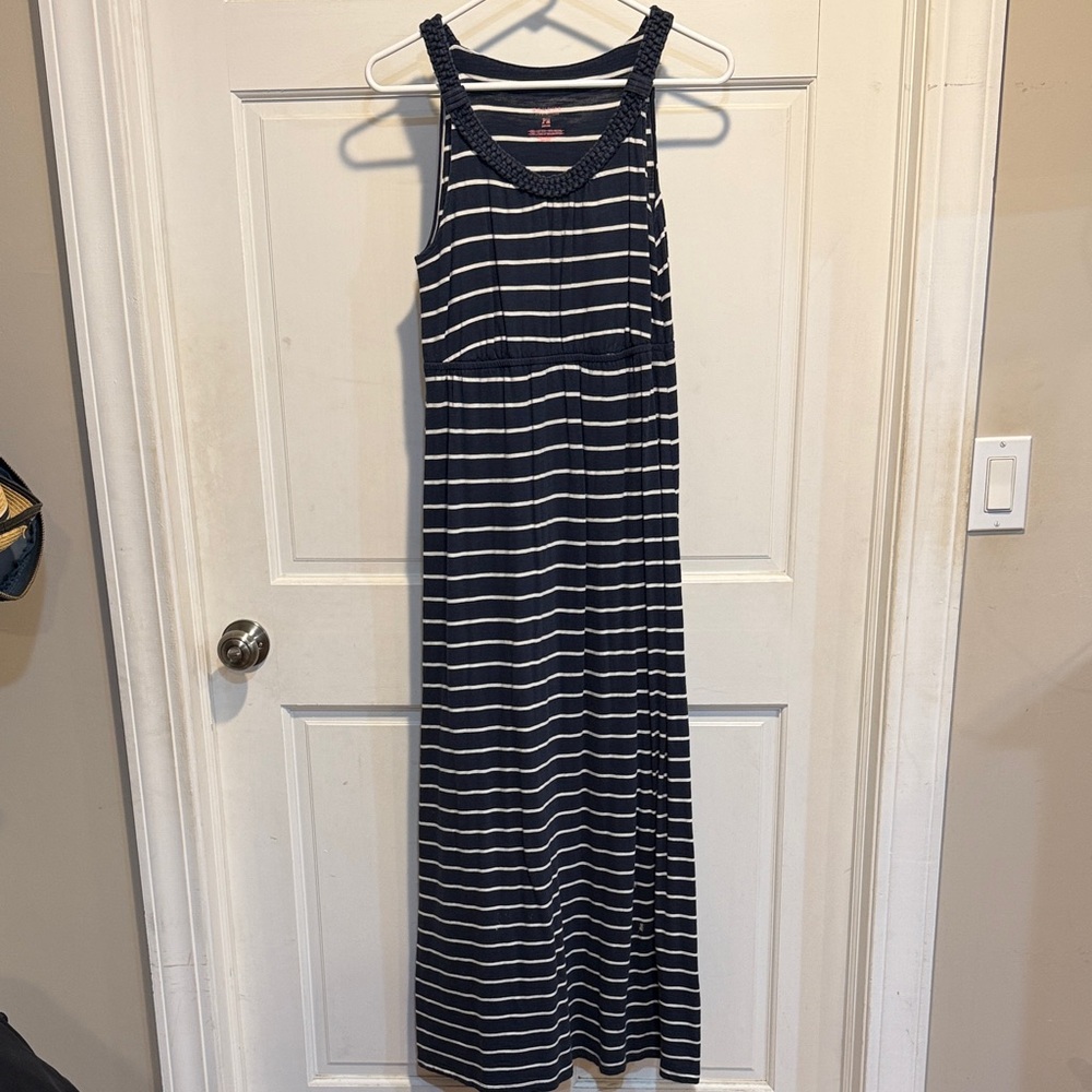 Sonoma Navy and Cream Striped Top